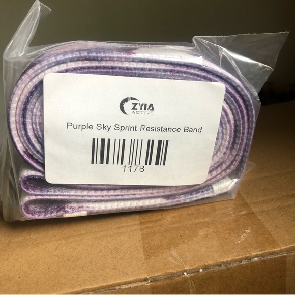 NEW Zyia Active Purple Sky Sprint resistance band - Picture 3 of 5